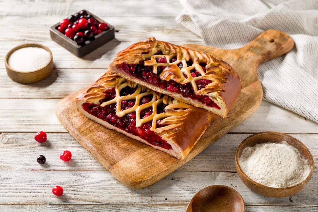 ягодный пирог