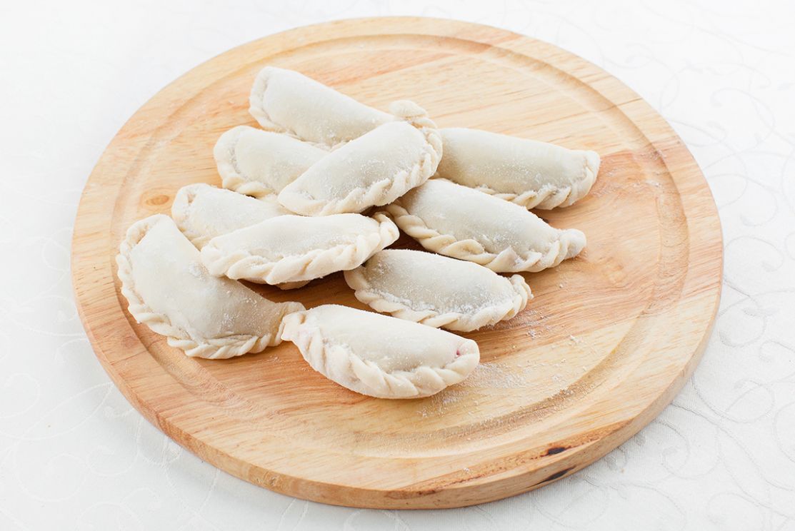 Вареники с картофелем и луком замороженные - купить с доставкой в Санкт-Петербур