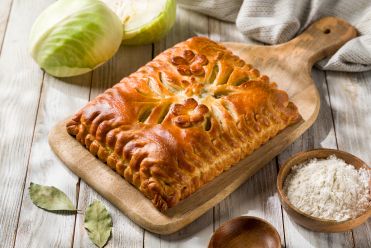 пирог с капустой