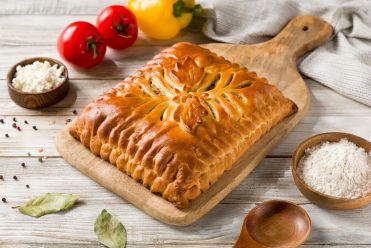 пирог курицей овощами пирог курицей овощами
