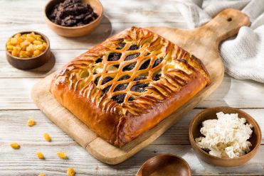 Творожный пирог с маком