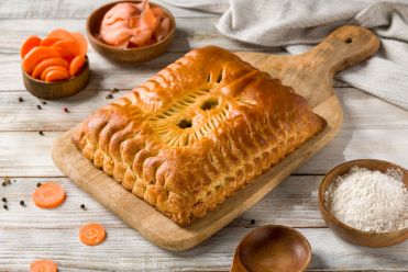 пирог с рыбой