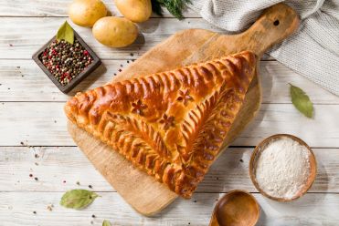 с картофелем и курицей